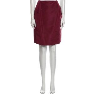 Oscar De La Renta vintage silk skirt